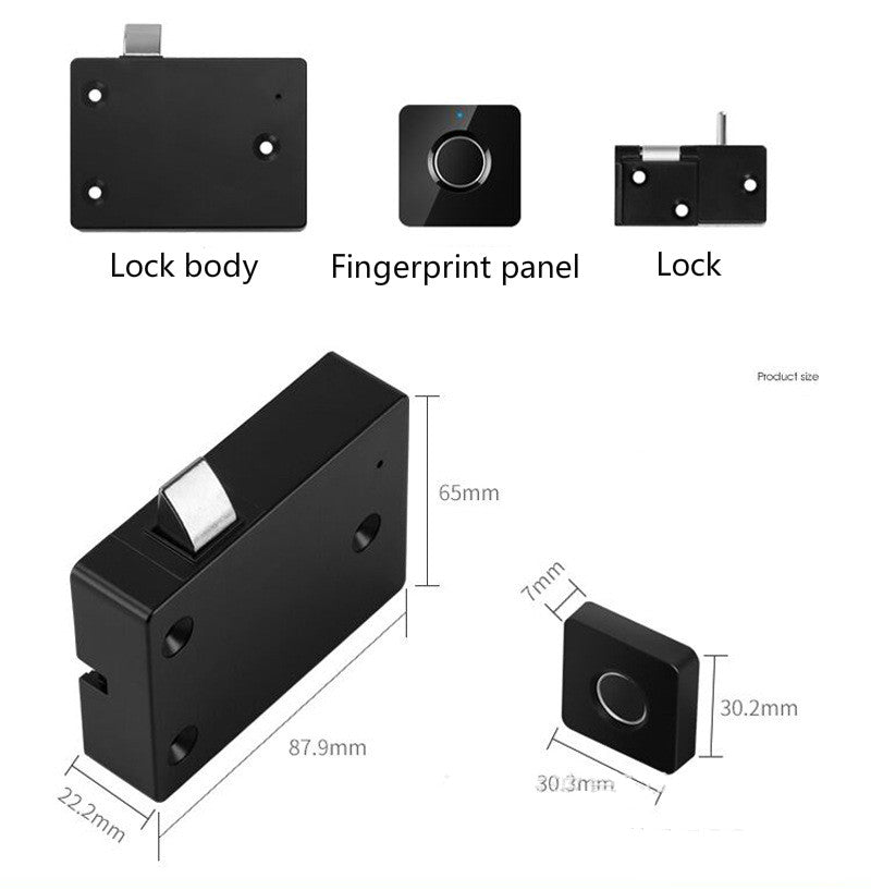 Cabinet Groove- Electronic Cabinet Lock