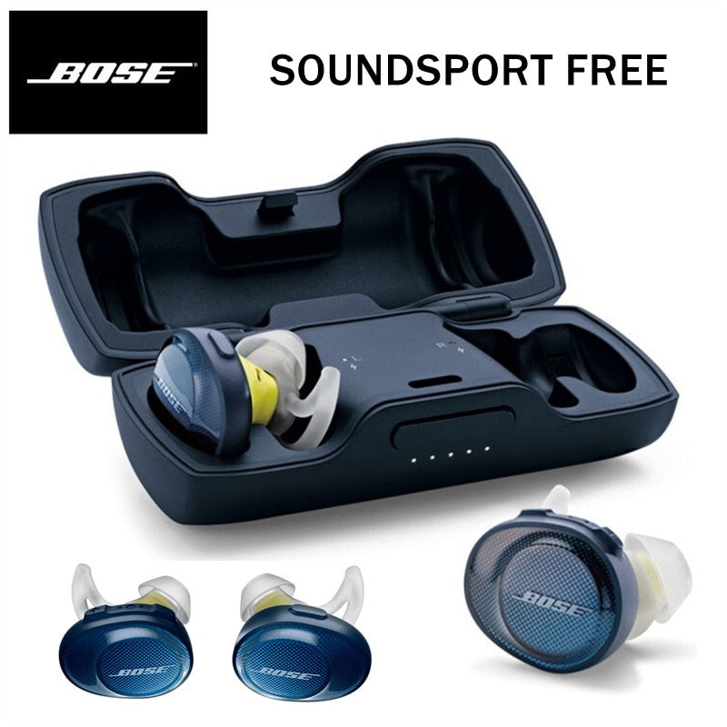 Bose SoundSport Free True Wireless Bluetooth-Compatible Earphones Sports Earbuds Waterproof Headphones Headset with Mic