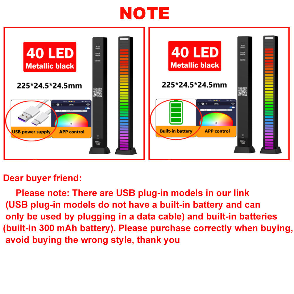 LED Strip Light RGB Sound Control