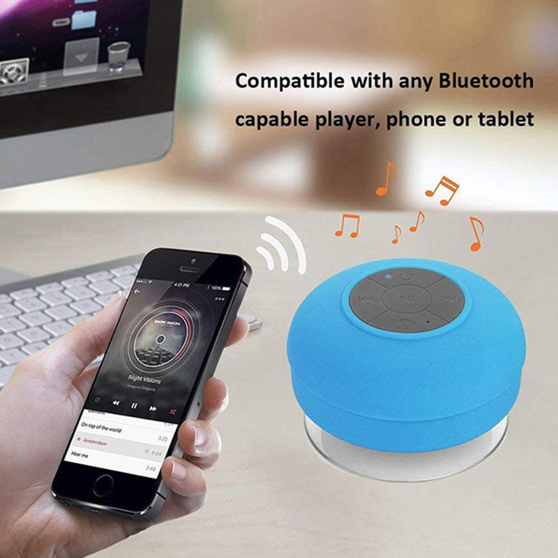 Mini Waterproof Bluetooth Speaker for Bathroom